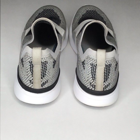 APL TechLoom Bliss Sneakers in Metallic Silver/White/Black. - Picture 11 of 16